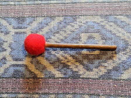 Mallet rubber with felt XS, length &plusmn;20 cm