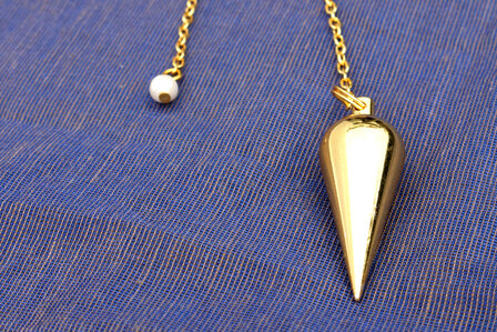 brass pendulum large (pointed)