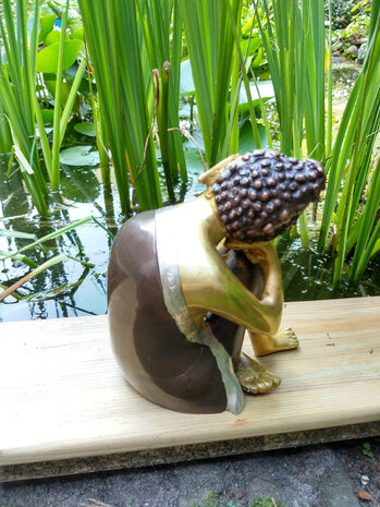 Kneeling Buddha 18 cm.